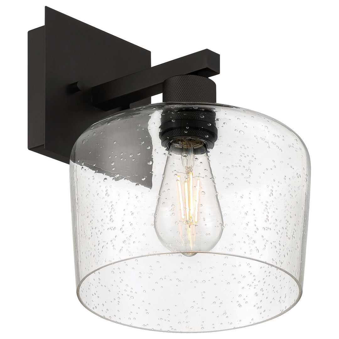 Access Port Nine Chardonnay 63144LEDDLP-MBL/SDG Wall Sconce Light - Matte Black