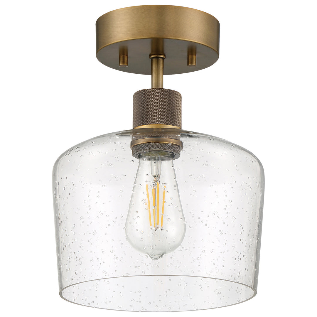 Access Port Nine Chardonnay 63147LEDDLP-ABB/SDG Ceiling Light - Antique Brushed Brass