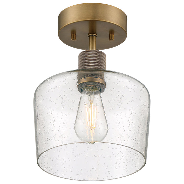 Access Port Nine Chardonnay 63147LEDDLP-ABB/SDG Ceiling Light - Antique Brushed Brass