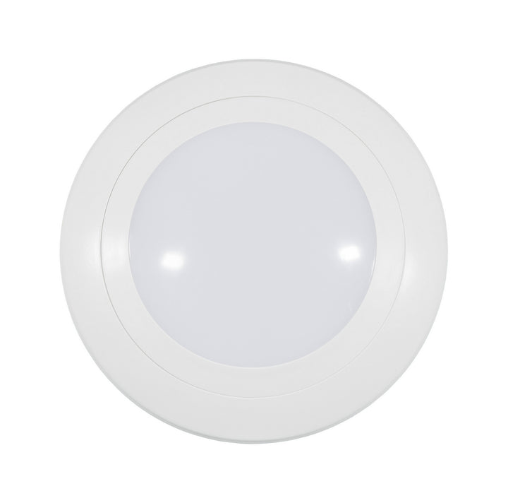 Jesco Lighting RE-GEO-FM-99106-2790-WH Relyence Led Domed Disk Light Recessed Light White