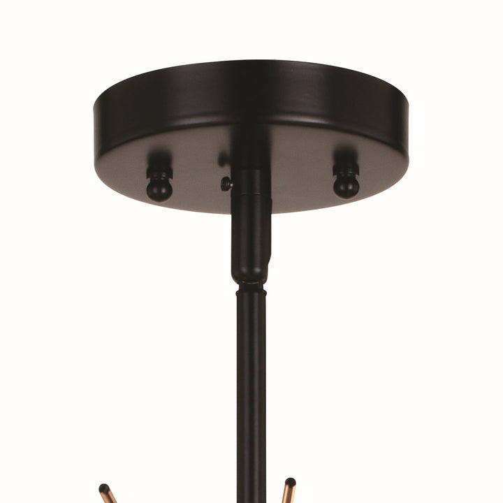 Vaxcel Nikko C0256 Chandelier Light - Matte Black