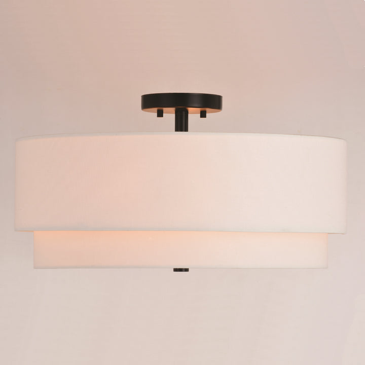 Vaxcel Burnaby C0258 Ceiling Light - Black