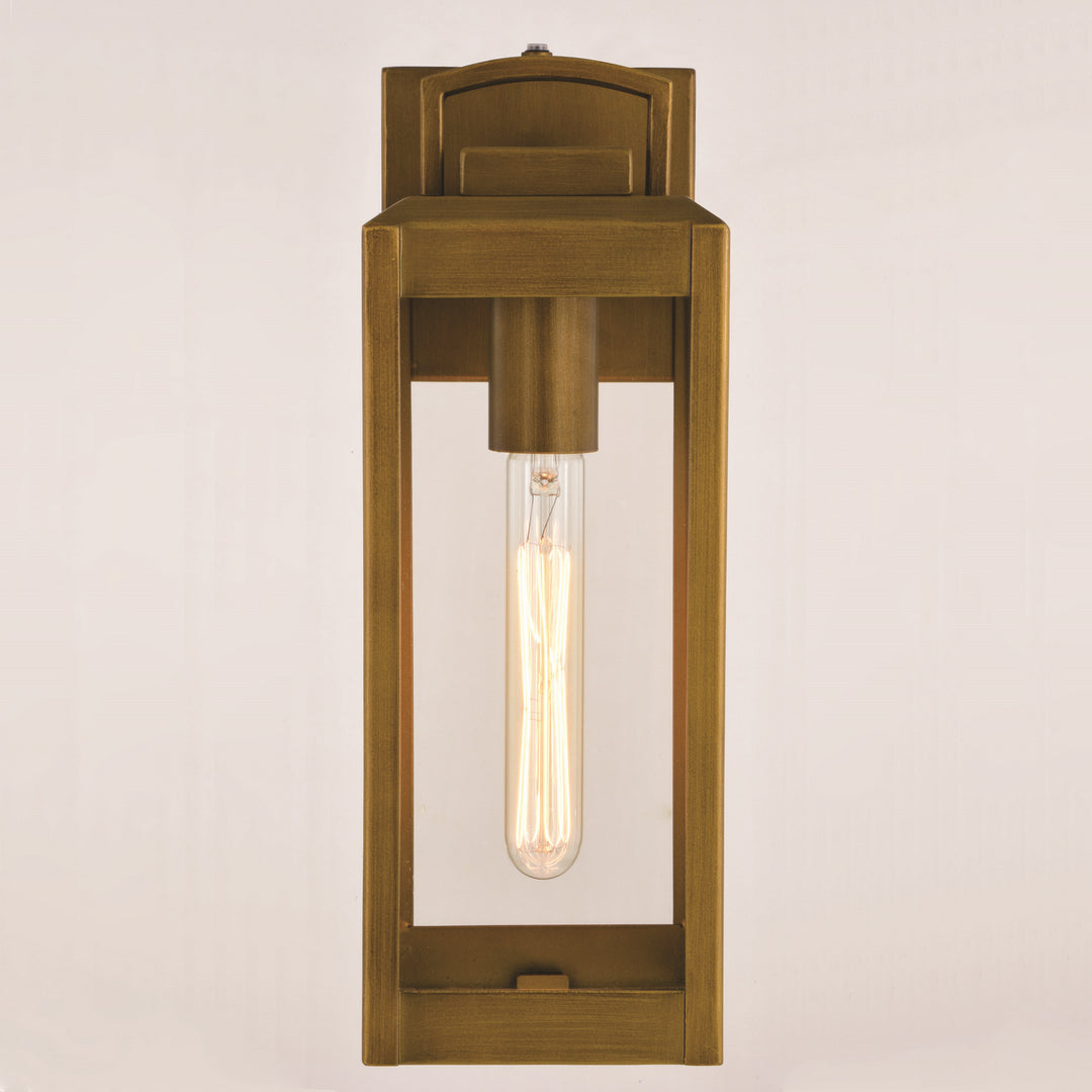 Vaxcel Lighting T0628 Kinzie One Light Outdoor Wal Mount Outdoor Bronze / Dark