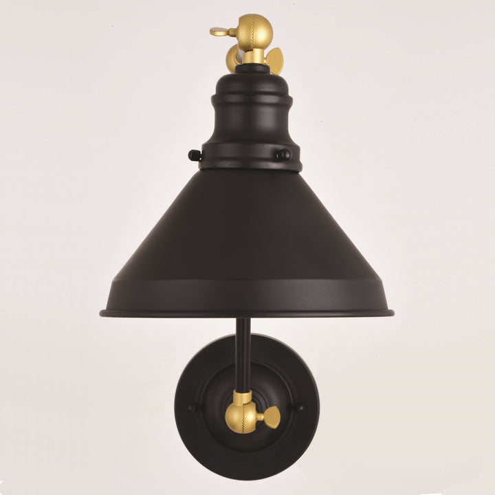 Vaxcel Lighting W0398  Lamps - Swing Arm-Wall Lamp Two-Tone