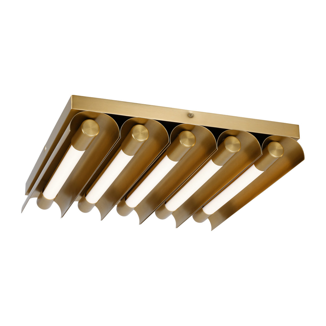 Visual Comfort Studio Carson KF1095BBS Ceiling Light - Burnished Brass
