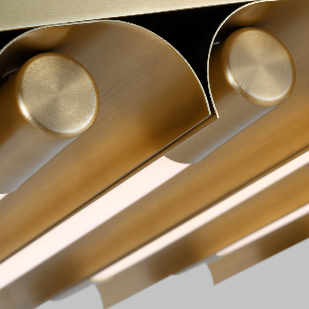 Visual Comfort Studio Carson KF1095BBS Ceiling Light - Burnished Brass