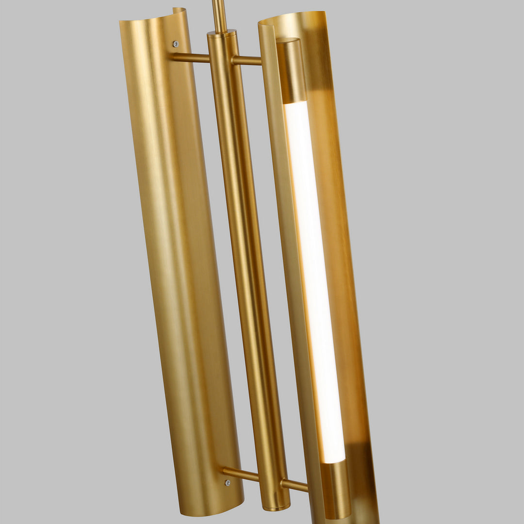 Visual Comfort Studio Carson KP1092BBS Pendant Light - Burnished Brass