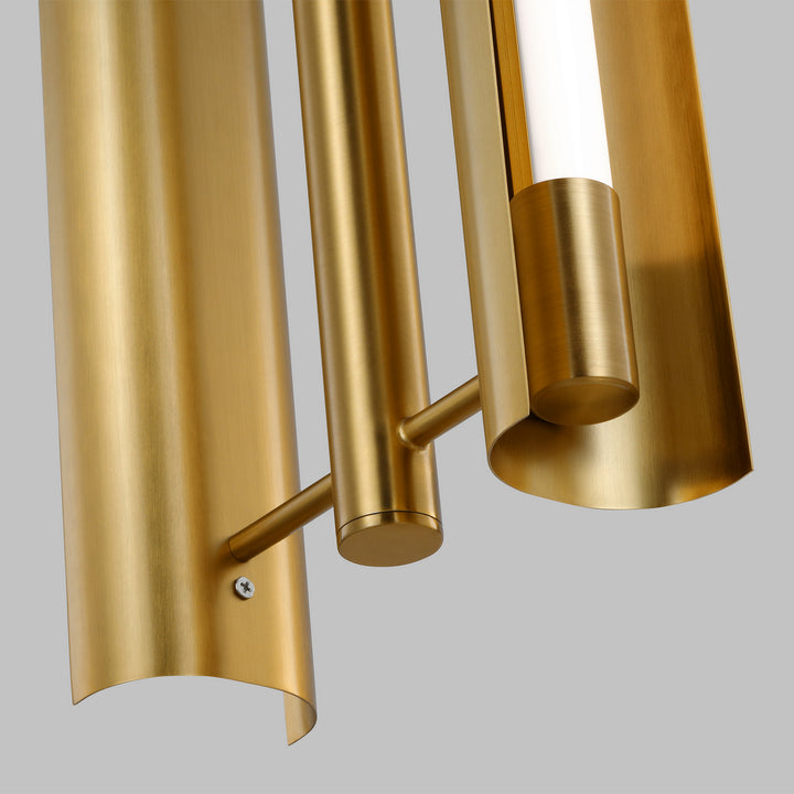 Visual Comfort Studio Carson KP1092BBS Pendant Light - Burnished Brass