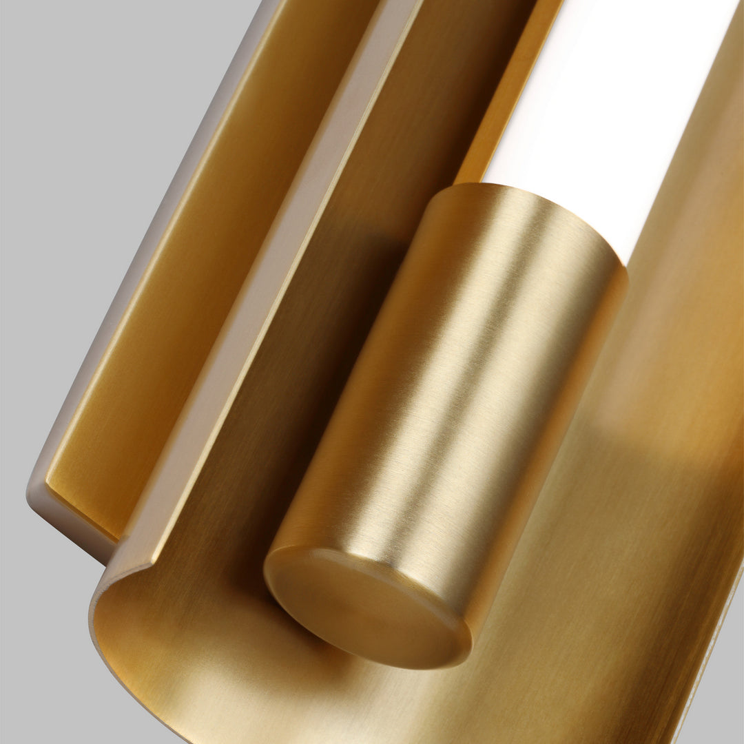 Visual Comfort Studio Carson KWL1101BBS Wall Light - Burnished Brass