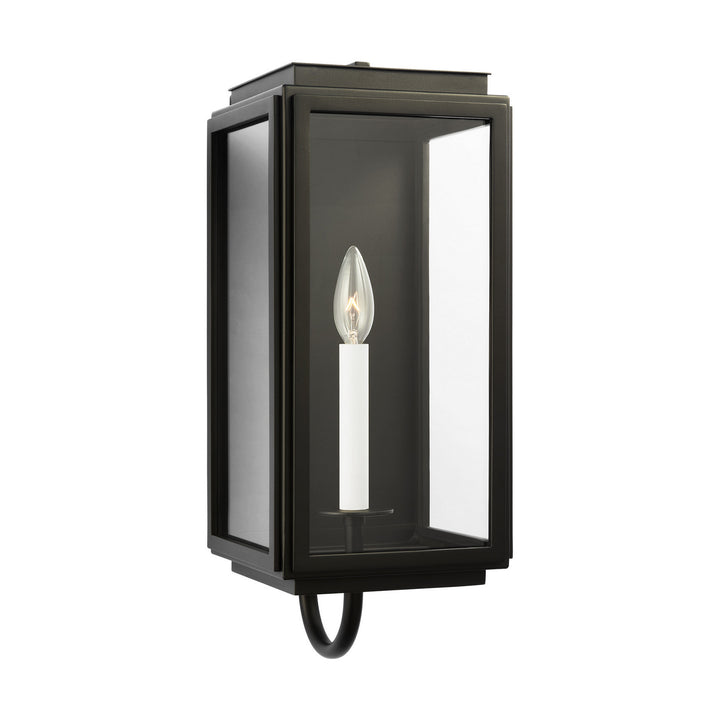 Visual Comfort Studio LO1001TXB Edgar One Light Wall Lantern Outdoor Black