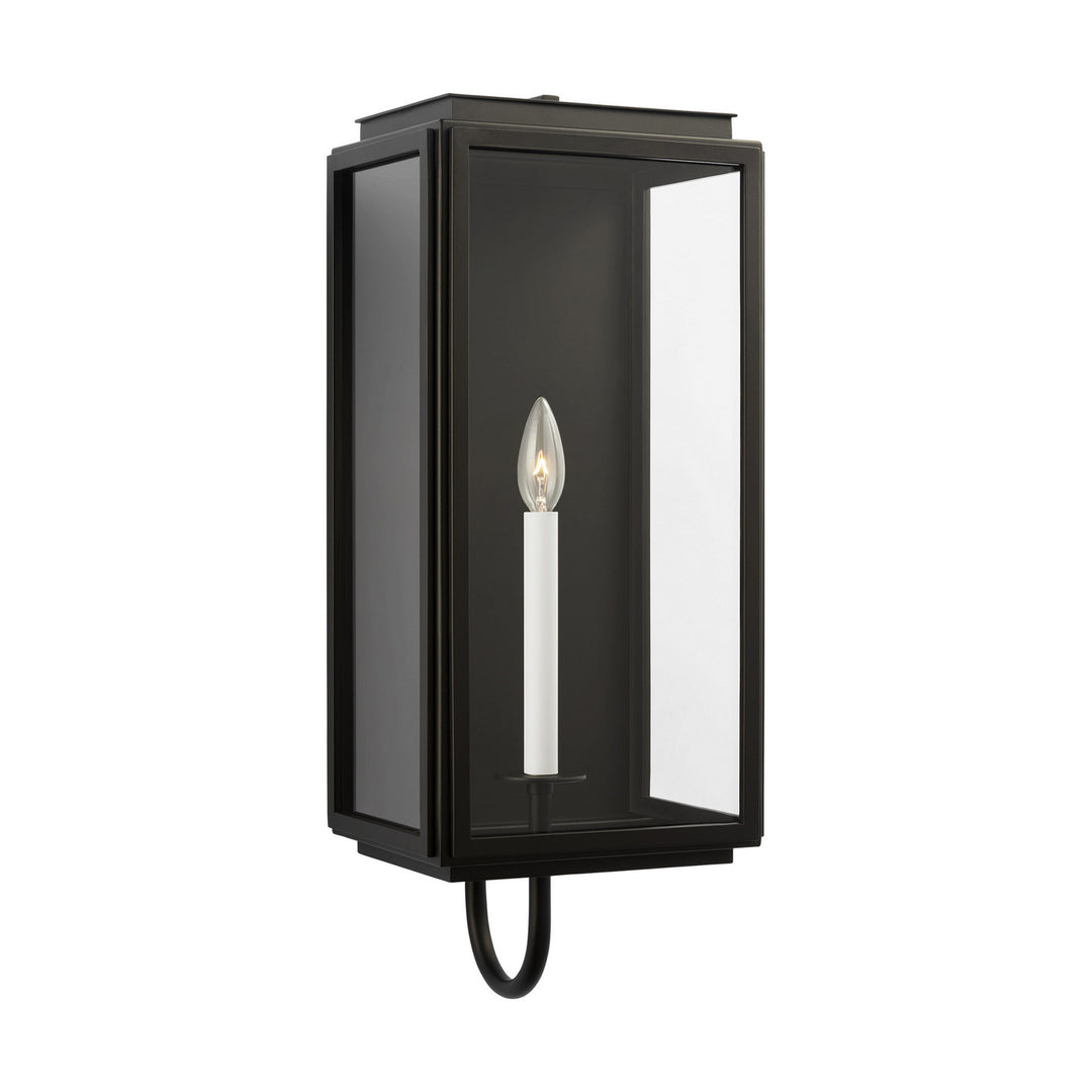Visual Comfort Studio LO1011TXB Edgar One Light Wall Lantern Outdoor Black