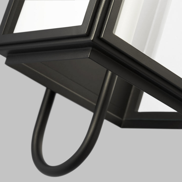 Visual Comfort Studio LO1011TXB Edgar One Light Wall Lantern Outdoor Black