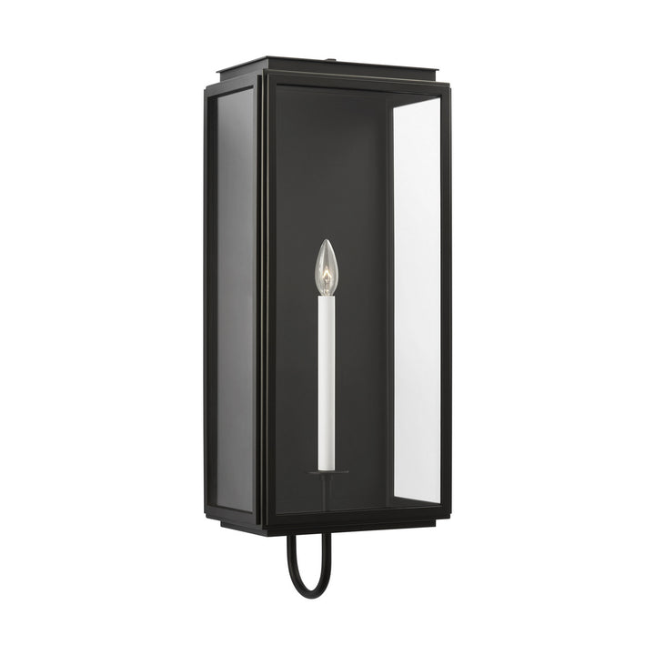 Visual Comfort Studio LO1021TXB Edgar One Light Wall Lantern Outdoor Black