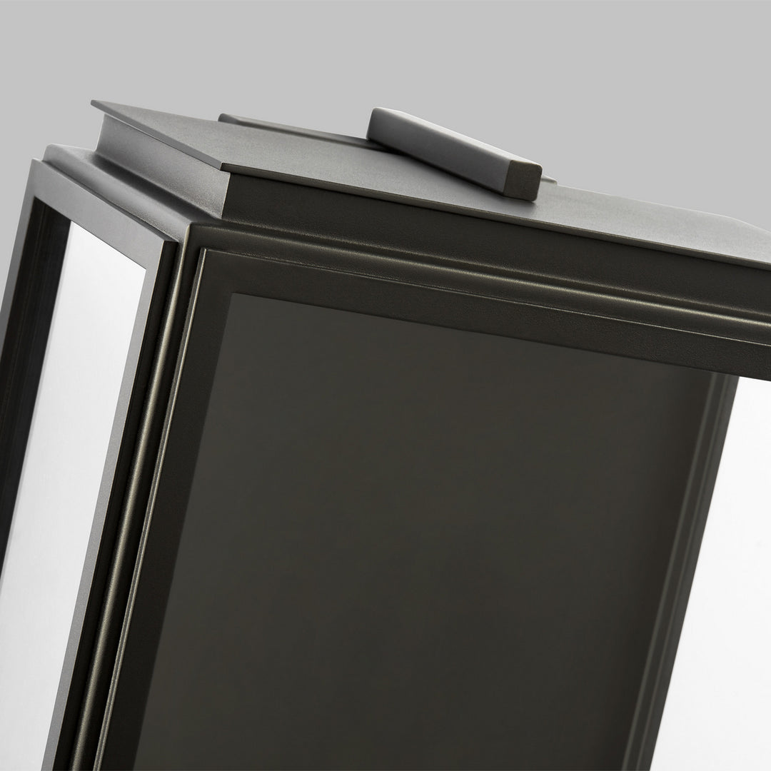 Visual Comfort Studio LO1021TXB Edgar One Light Wall Lantern Outdoor Black