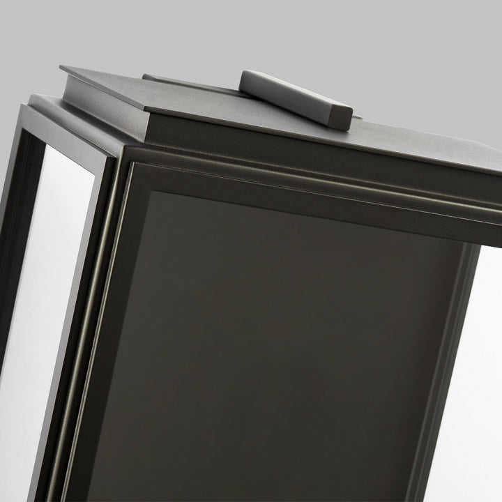 Visual Comfort Studio LO1021TXB Edgar One Light Wall Lantern Outdoor Black