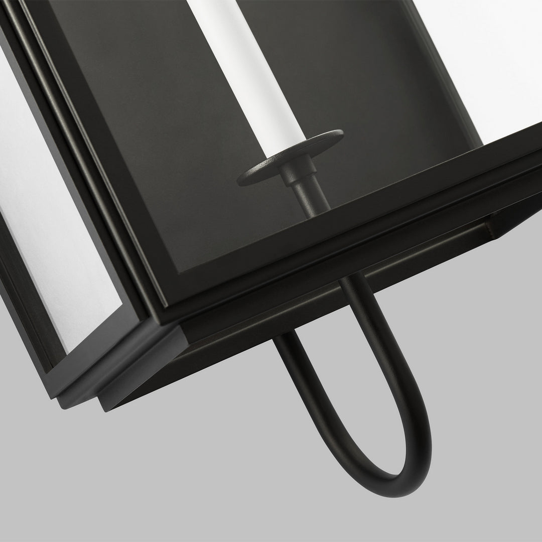 Visual Comfort Studio LO1021TXB Edgar One Light Wall Lantern Outdoor Black