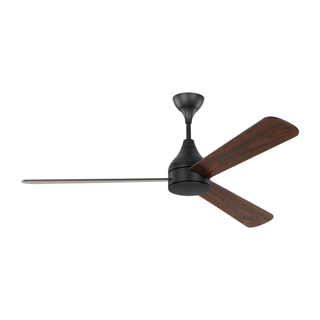 Visual Comfort Fan Streaming 60 Smart LED 3STMSM60MBKD Ceiling Fan - Midnight Black, Midnight Black/Midnight Black/