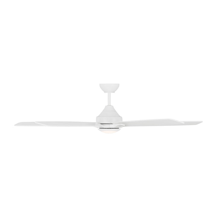 Visual Comfort Fan Lowden 60 Smart LED 5LWDSM60RZWD Ceiling Fan - Matte White, Matte White/Matte White/