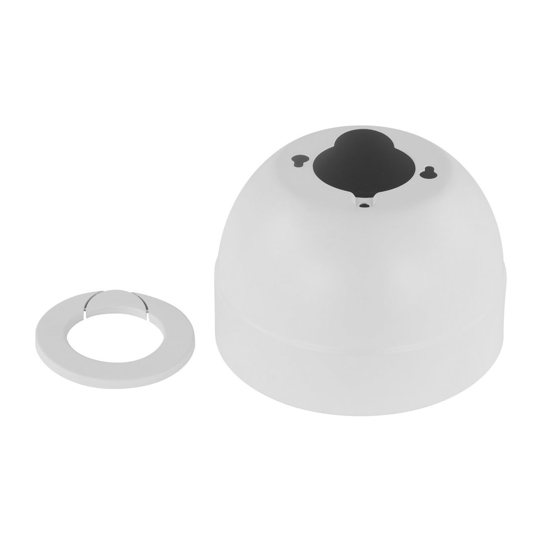 Visual Comfort Fan MC93RZW Universal Canopy Kit Slope Ceiling Canopy Kit Ceiling Fan White