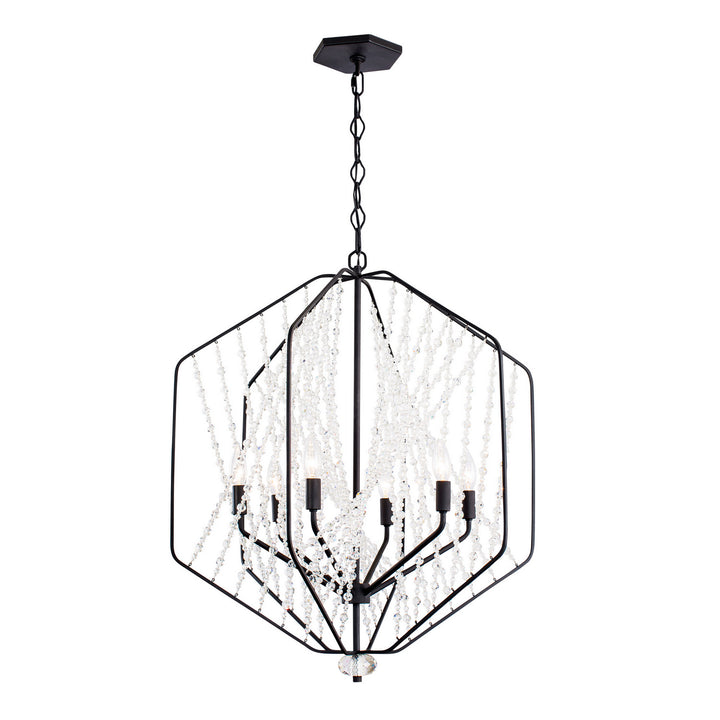 Varaluz Chelsea 321P06CB Pendant Light - Carbon