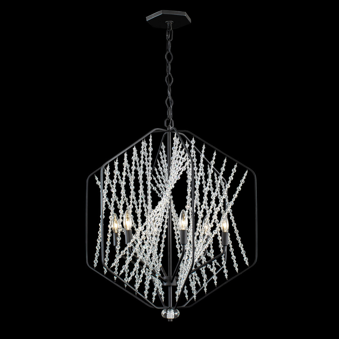 Varaluz Chelsea 321P06CB Pendant Light - Carbon