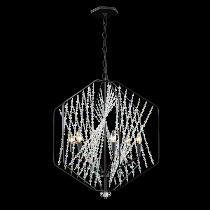 Varaluz Chelsea 321P06CB Pendant Light - Carbon