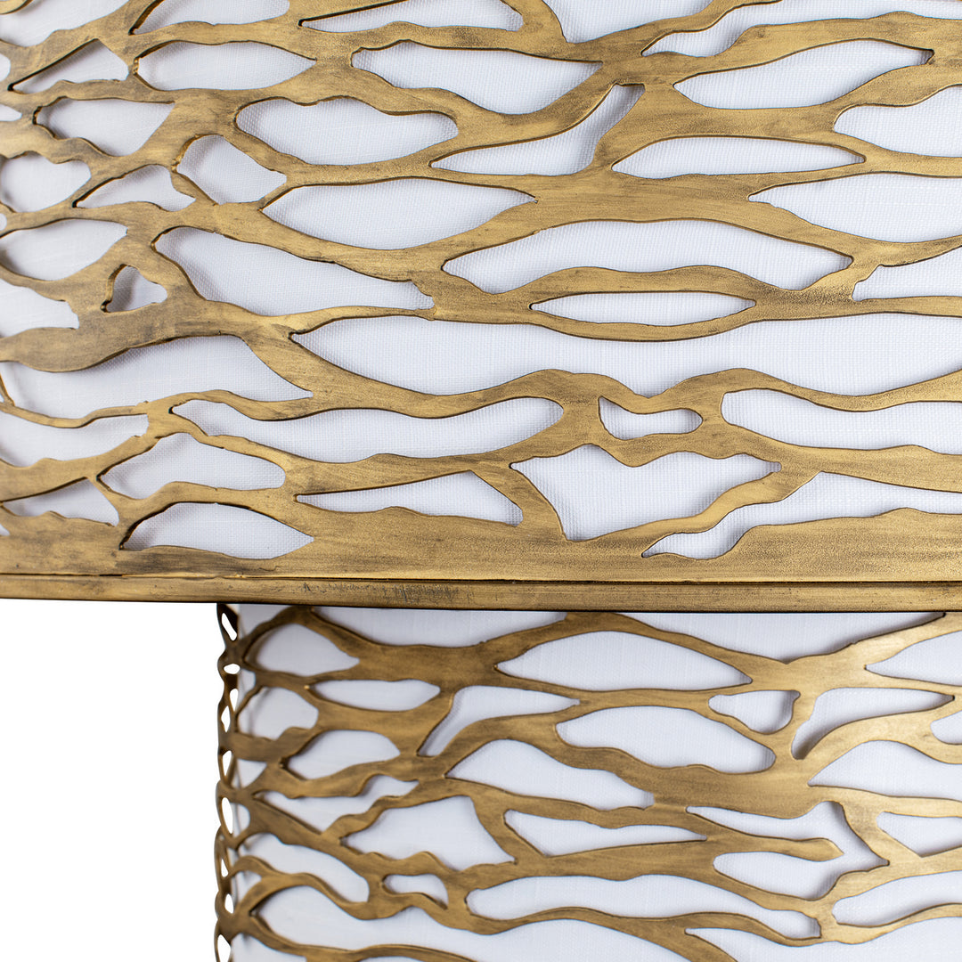 Varaluz Kato 348F16HG Chandelier Light - Havana Gold