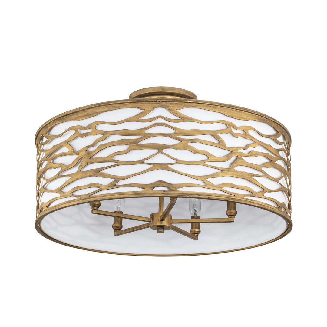Varaluz Kato 348S05HG Ceiling Light - Havana Gold