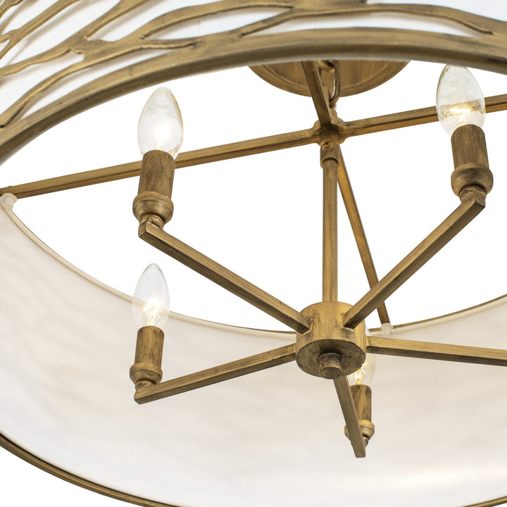 Varaluz Kato 348S05HG Ceiling Light - Havana Gold