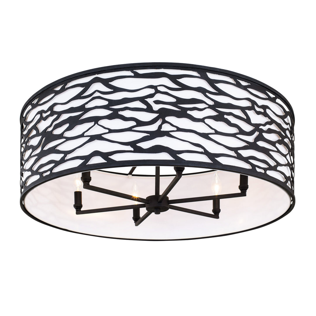 Varaluz Kato 348S06CB Ceiling Light - Carbon