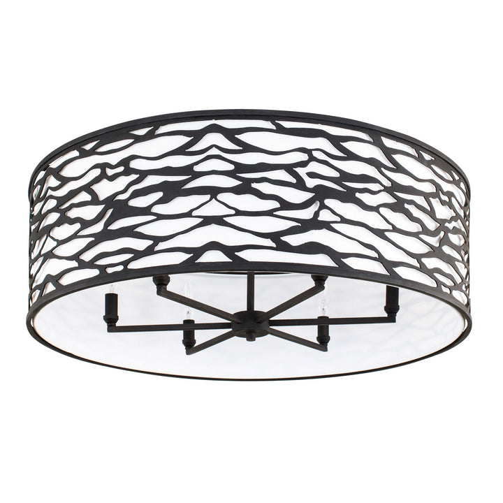 Varaluz Kato 348S06CB Ceiling Light - Carbon