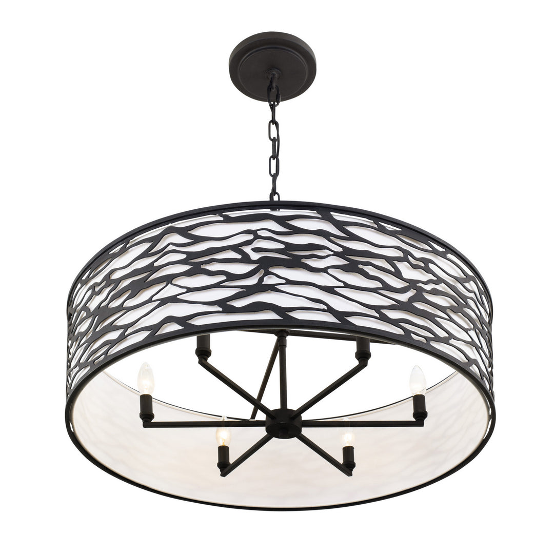 Varaluz Kato 348S06CB Ceiling Light - Carbon