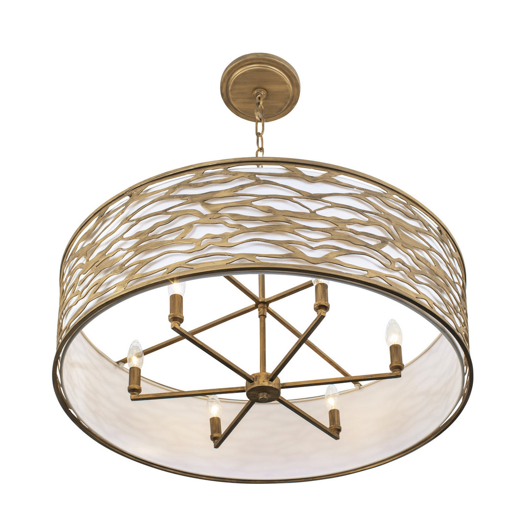 Varaluz Kato 348S06HG Ceiling Light - Havana Gold