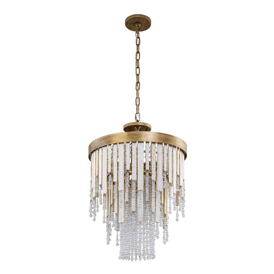 Varaluz Lafayette 359C04HG Chandelier Light - Havana Gold