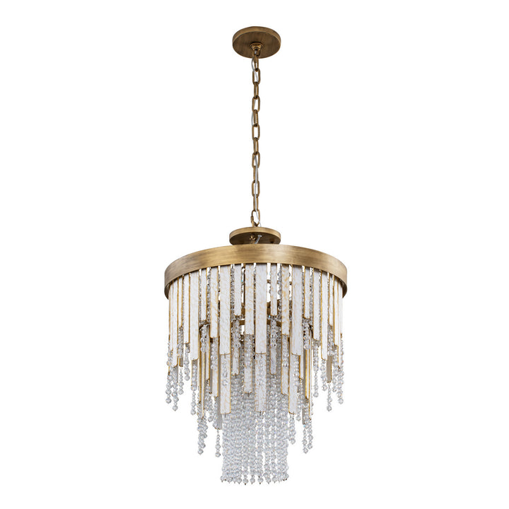 Varaluz Lafayette 359C04HG Chandelier Light - Havana Gold