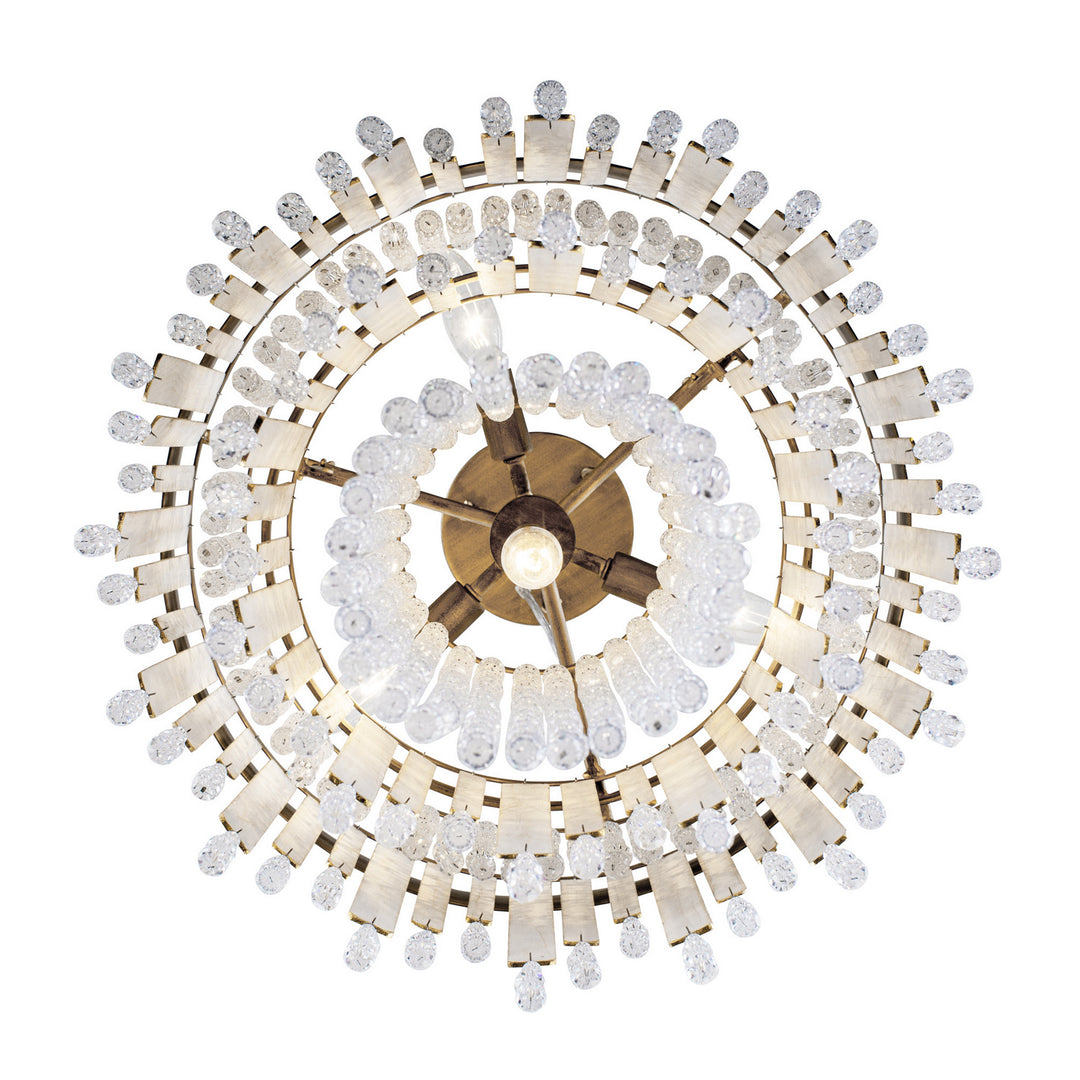 Varaluz Lafayette 359C04HG Chandelier Light - Havana Gold
