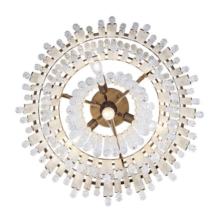 Varaluz Lafayette 359C04HG Chandelier Light - Havana Gold