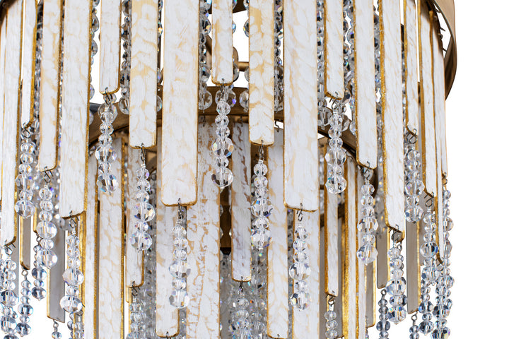 Varaluz Lafayette 359C04HG Chandelier Light - Havana Gold