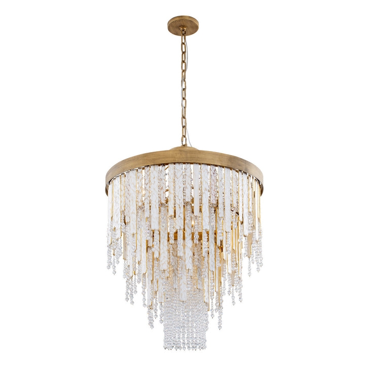 Varaluz Lafayette 359C07HG Chandelier Light - Havana Gold