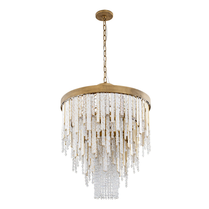 Varaluz Lafayette 359C07HG Chandelier Light - Havana Gold