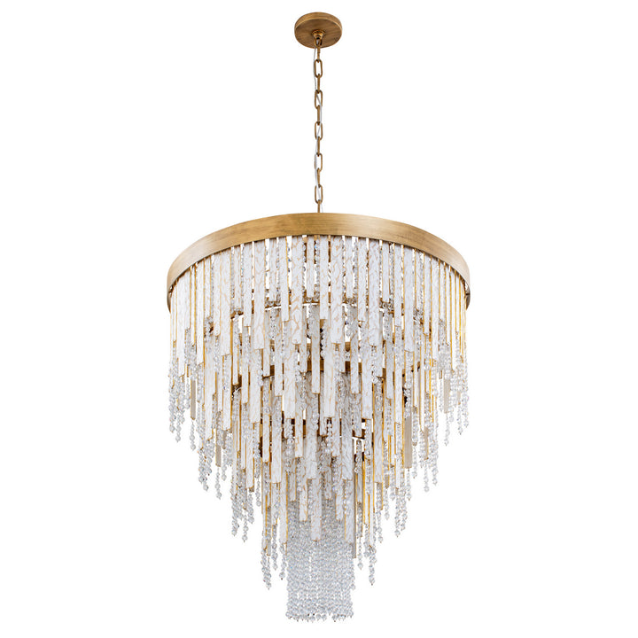 Varaluz Lafayette 359C13HG Chandelier Light - Havana Gold