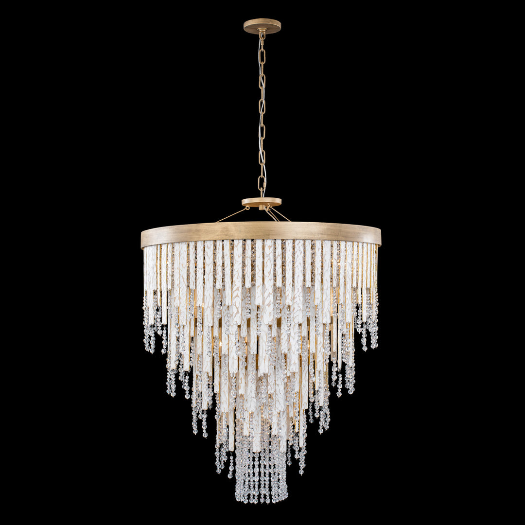 Varaluz Lafayette 359C13HG Chandelier Light - Havana Gold