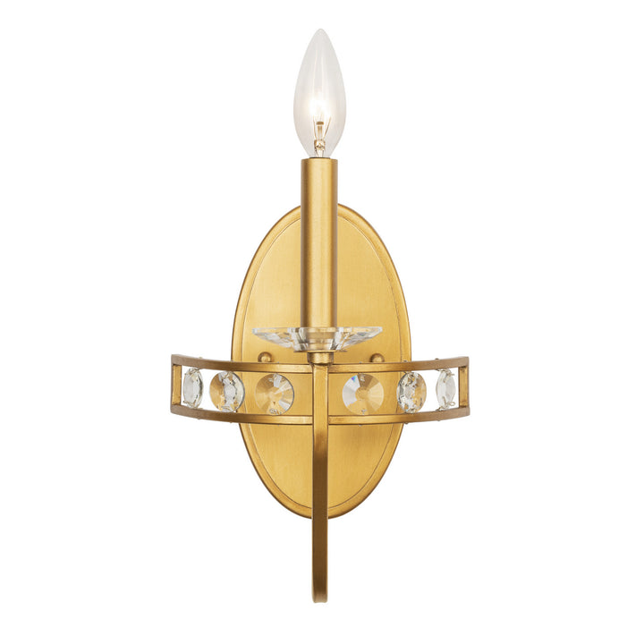Varaluz Monroe 363W01AG Wall Sconce Light - Antique Gold