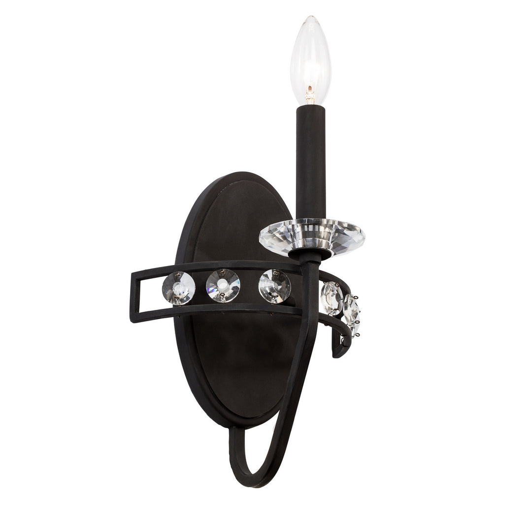 Varaluz Monroe 363W01CB Wall Sconce Light - Carbon