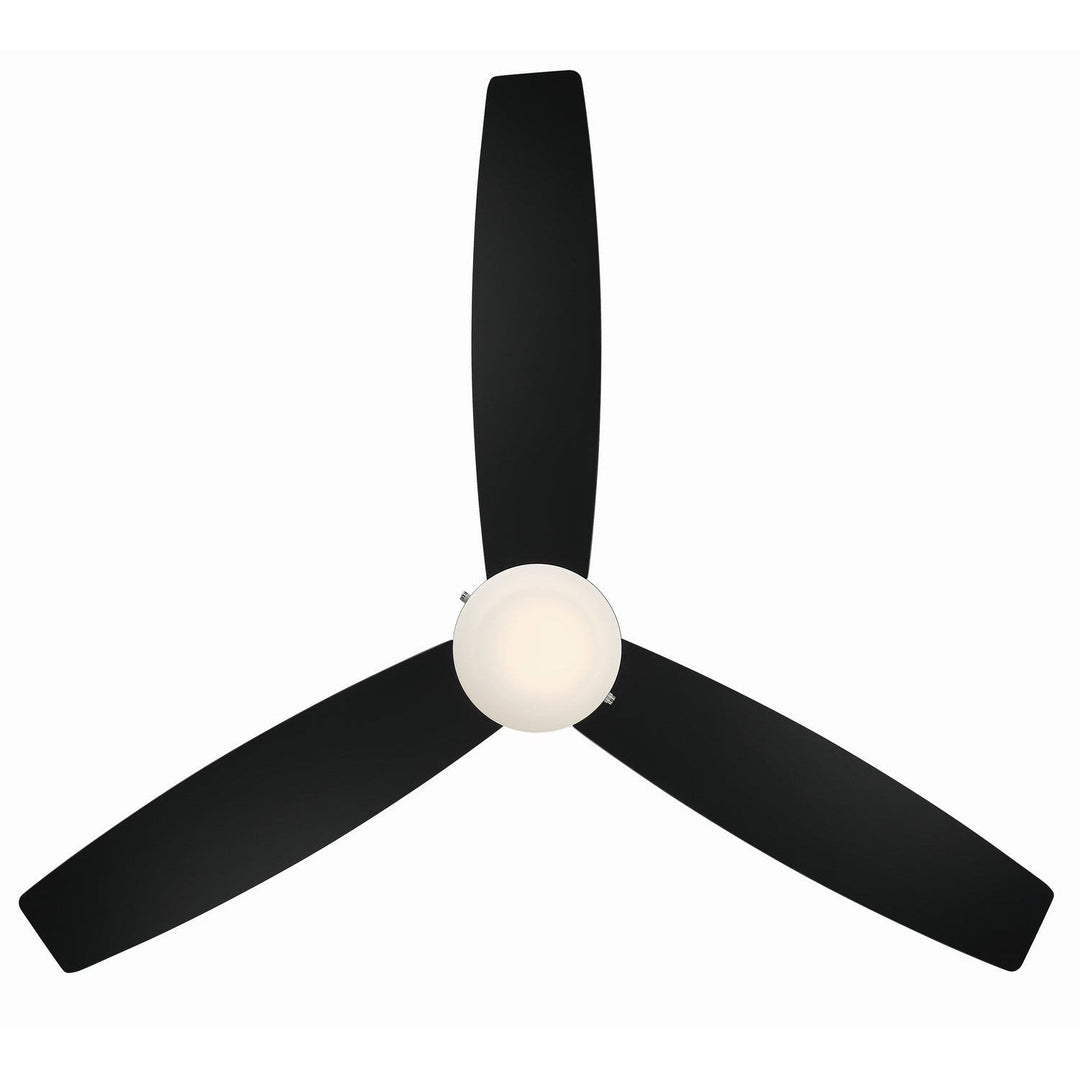 WAC Atlantis F-072L-MB Ceiling Fan - Matte Black