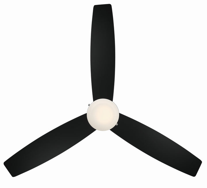 WAC Atlantis F-072L-MB Ceiling Fan - Matte Black