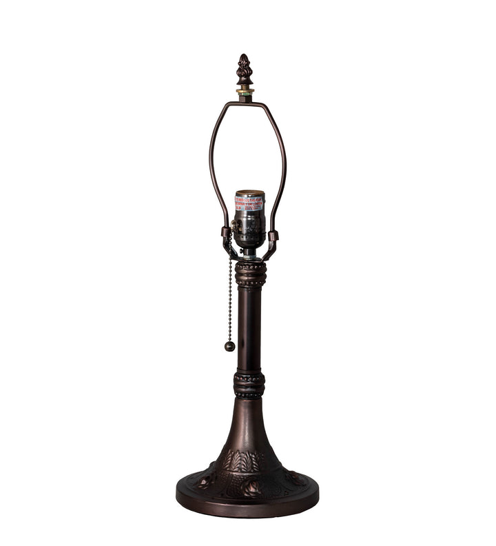 Meyda Tiffany Lighting 151293 Roseborder One Light Table Lamp Lamp Bronze / Dark