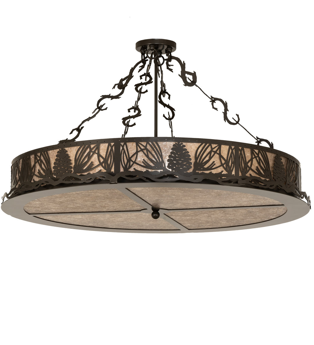 Meyda Tiffany Mountain Pine 245571 Ceiling Light - Timeless Bronze