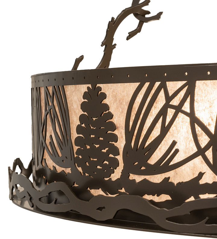 Meyda Tiffany Mountain Pine 245571 Ceiling Light - Timeless Bronze