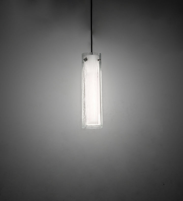 Meyda Tiffany Metro Mist 247413 Pendant Light - Nickel